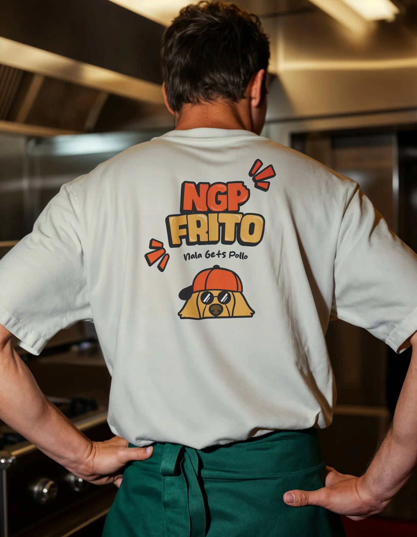 Playera del uniforme con el logo